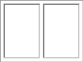 PVC window model 2