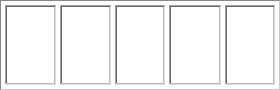 PVC window model 5
