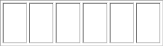 PVC window model 6
