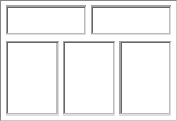 PVC window model 10