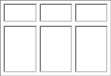 PVC window model 11