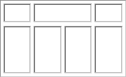 PVC window model 13