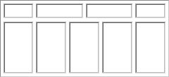 PVC window model 17